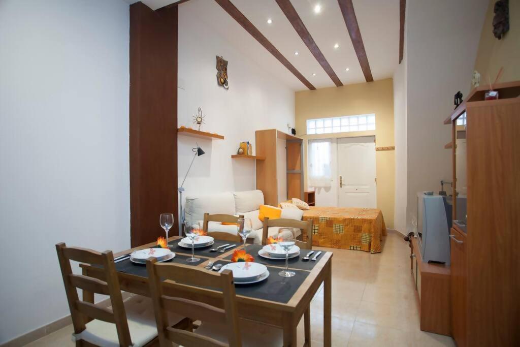 Casita con encanto al lado de la playa Valencia Exterior foto